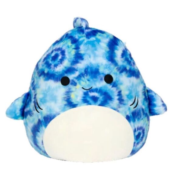 Squishmallows Luther the Shark 8” Plush - Picture 1 of 7
